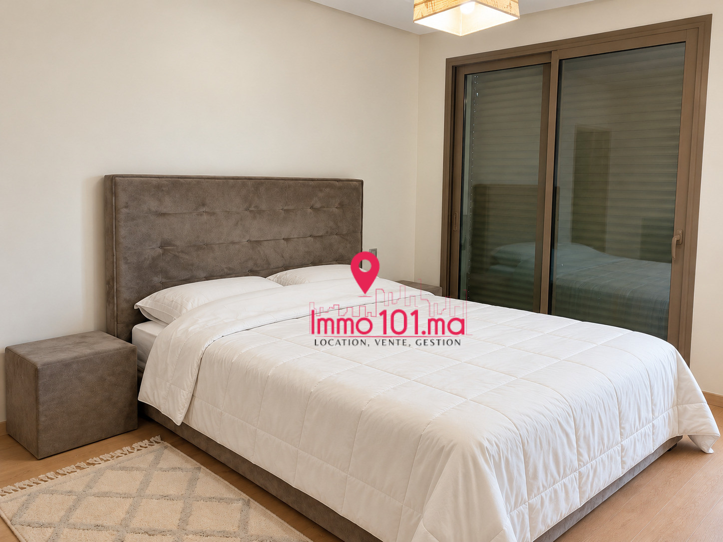 Location appartement meublé à l’Orangeraie – Souissi ZLLAM2587